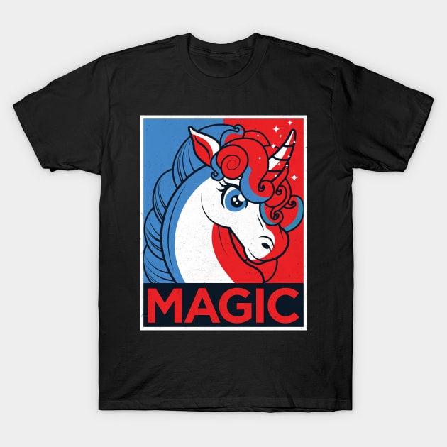 Funny vote for magic unicorn campaign squad gifts T-Shirt by opippi